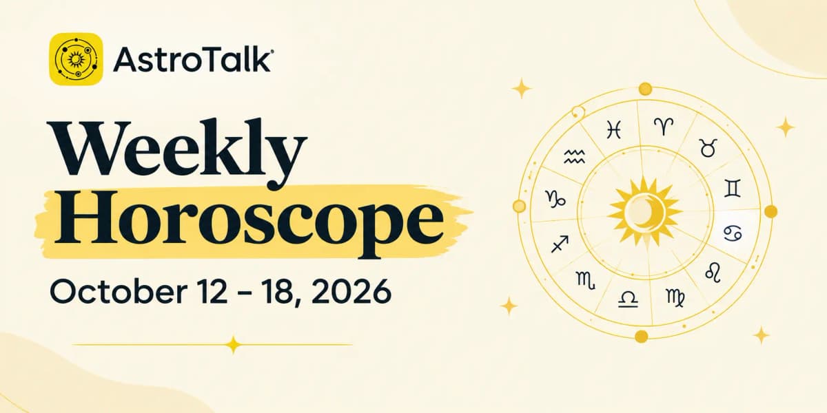 Weekly Horoscope (12-18 Oct): Astrological Events & Zodiacs Predictions
