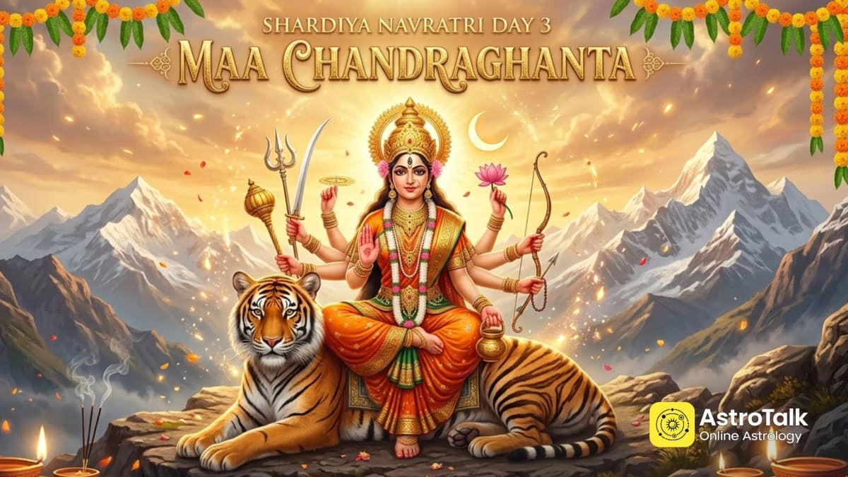 Navratri Day 3: Maa Chandraghanta Puja, Muhurat, Vidhi & Remedies