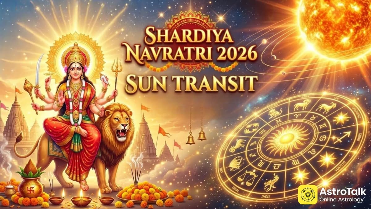 Shardiya Navratri 2026: Sun Transit on Maha Saptami & Lucky Zodiac Signs